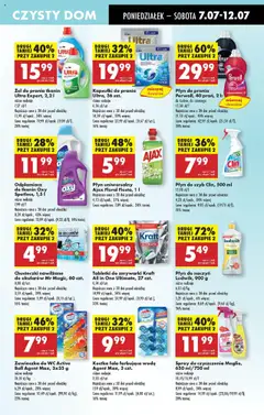Biedronka gazetka od 07.07.2025 | Strona: 69 | Produkty: Meglio, Kapsułki do prania, Kraft tabletki do zmywarki, Odplamiacz