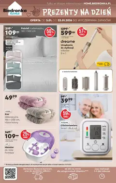 Pogląd oferty "Masażer do stóp FootSpa, Masażer do stóp FootSpa" - ważna od 03.01.2026 | Strona: 2 | Produkty: Pościel, Monitor, Ciśnieniomierz, Koc