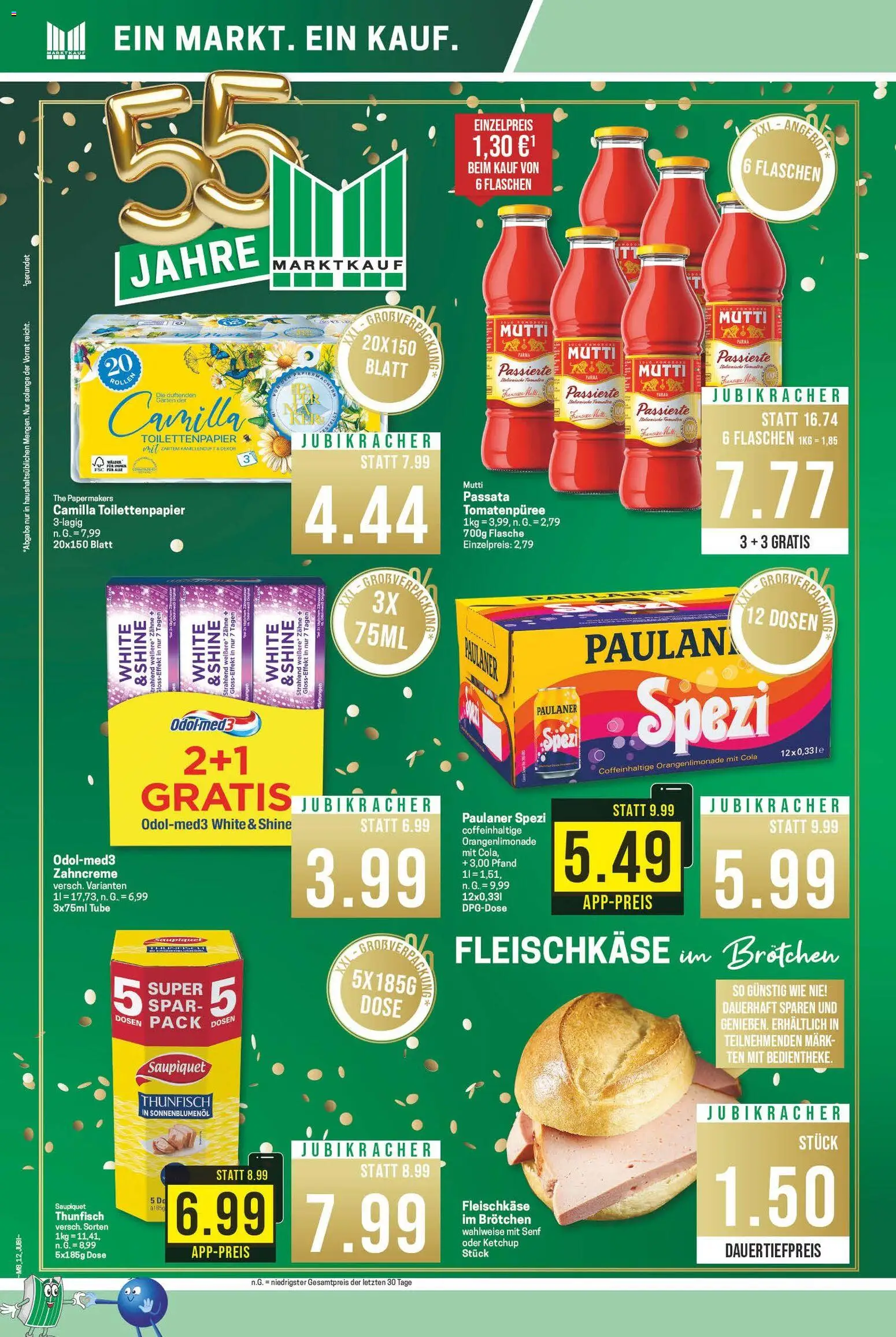 Marktkauf Prospekt 	 – gültig ab 16.02.2026 | Seite: 12 | Produkte: Cola, Paulaner spezi, Sonnenblumenol, Ketchup