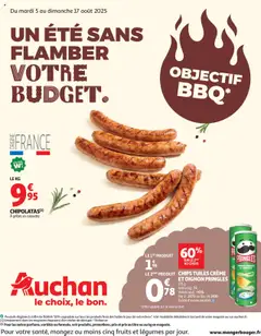 Auchan - Prévisualisation de Auchan Un été sans flamber votre budget valide à partir de 05.08.2025