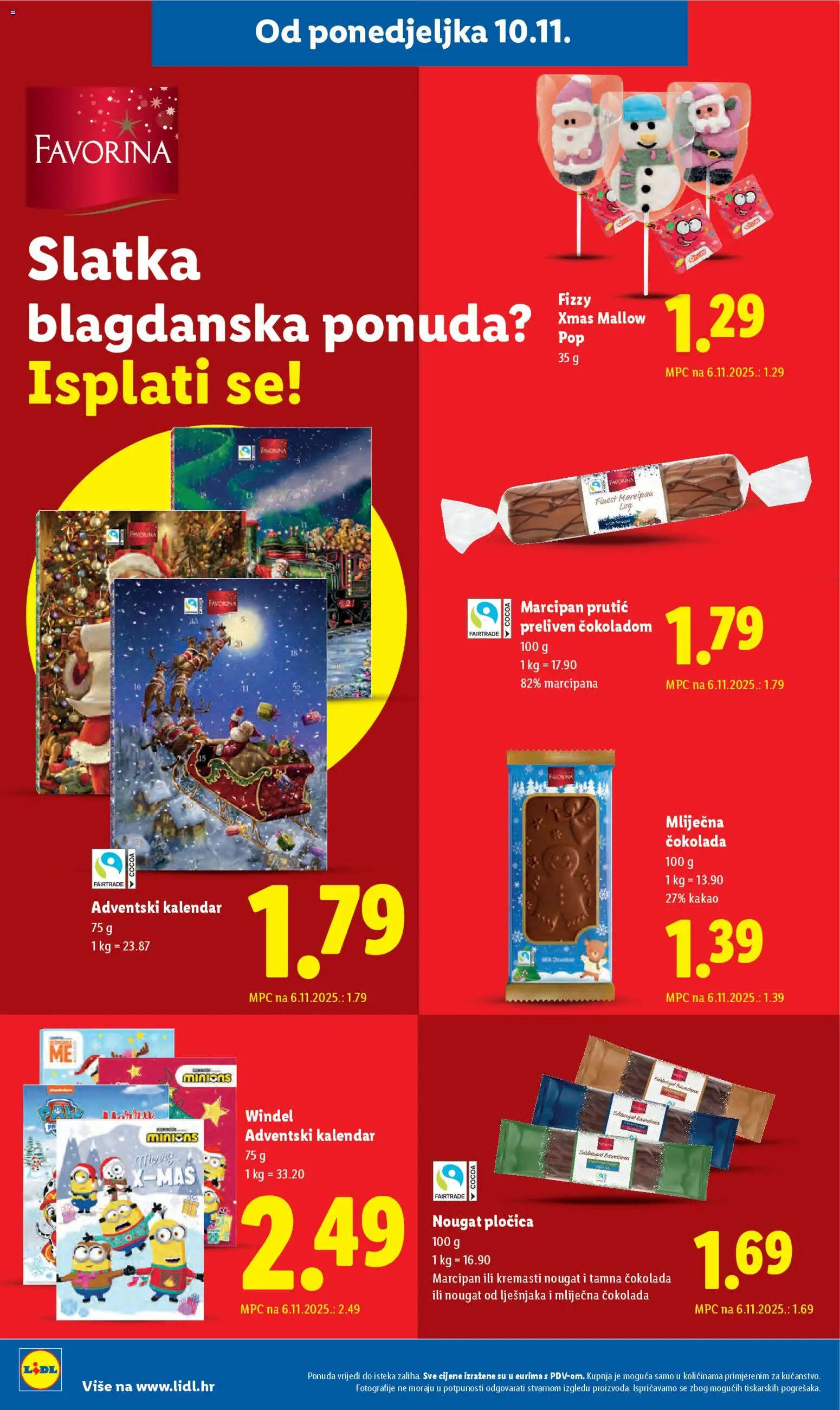 Lidl katalog | vrijedi od 10.11.2025 | Stranica: 28 | Proizvodi: Čokolada, Kakao