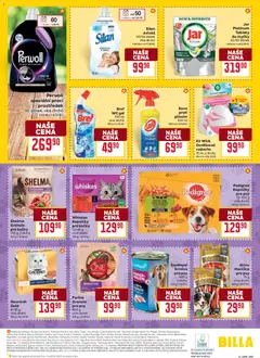 Náhled letáku Billa Velký leták od 29.10.2025 | Strana: 40 | Produkty: Pedigree, Granule pro kočky, Perwoll, Air Wick