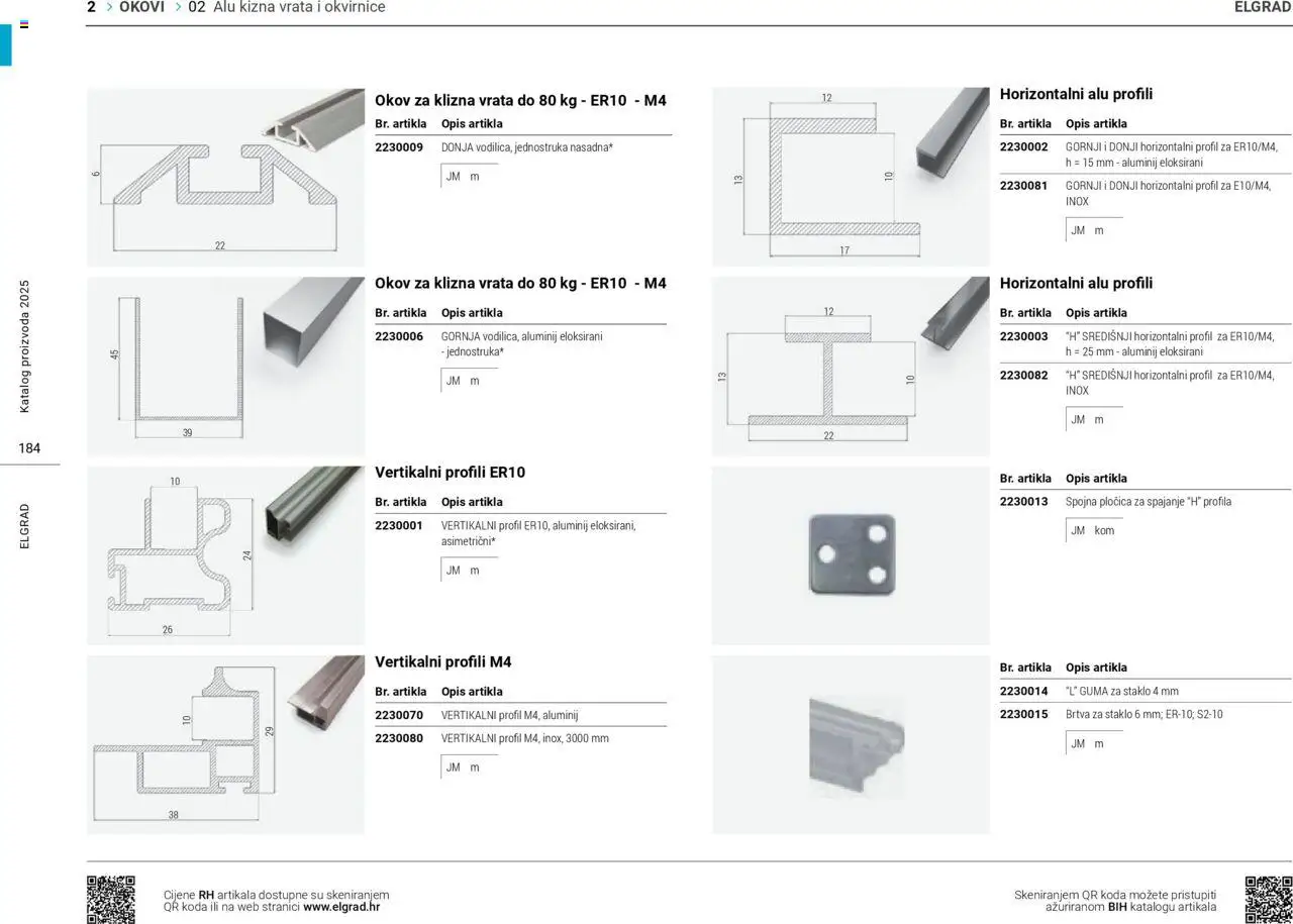 Elgrad katalog | vrijedi od 06.10.2025 | Stranica: 184 | Proizvodi: Vrata