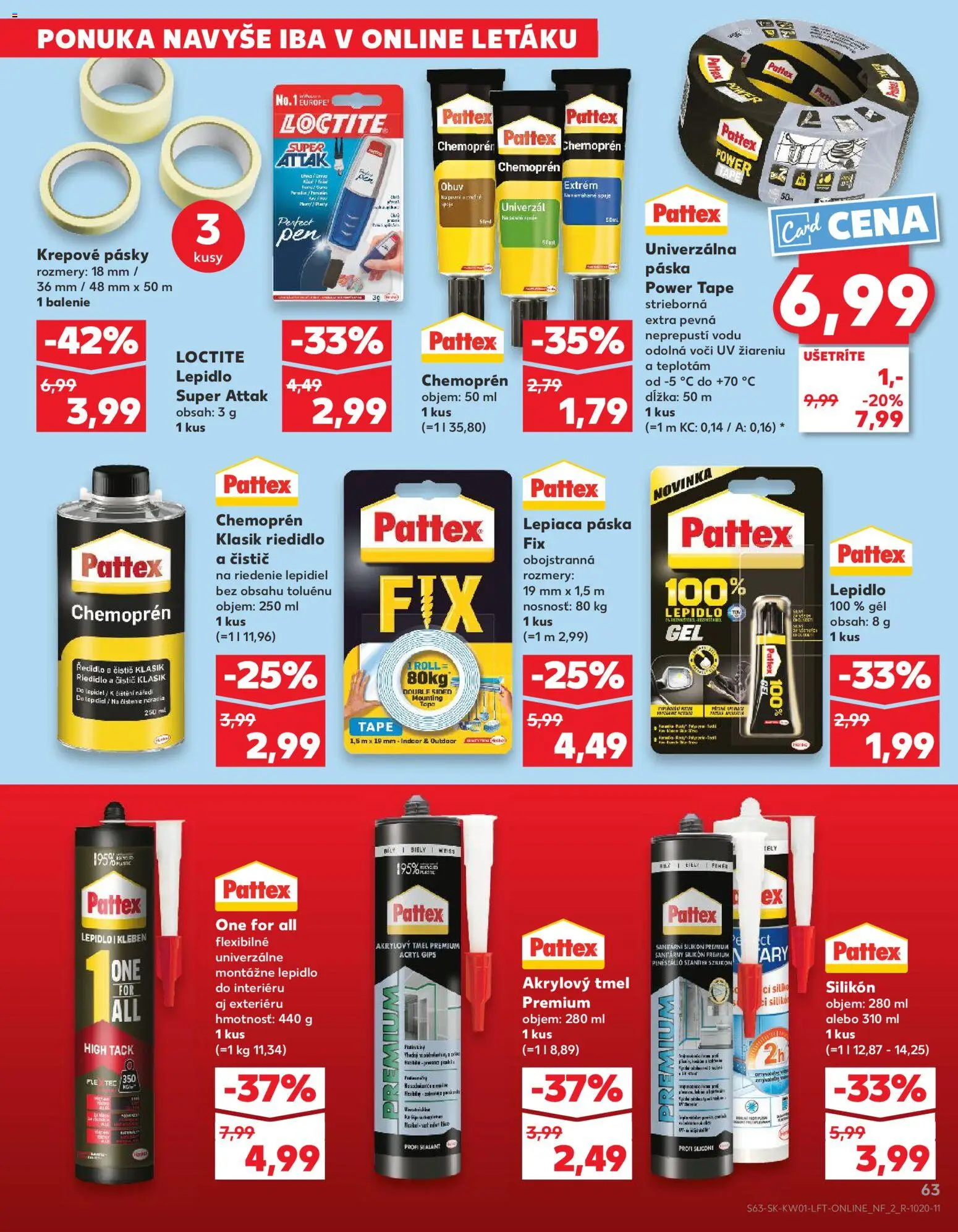 Kaufland SK akciós ujság - amely érvényes a következő dátumtól: 02.01.2026 | Oldal: 63