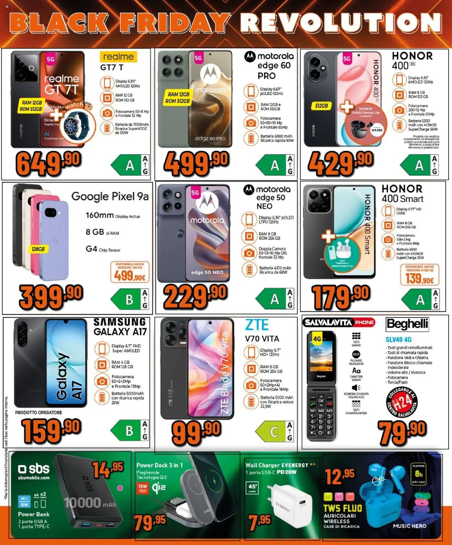 Volantino Expert del 17.11.2025 | Pagina: 4 | Prodotti: Samsung Galaxy, Fotocamera, USB, Batteria