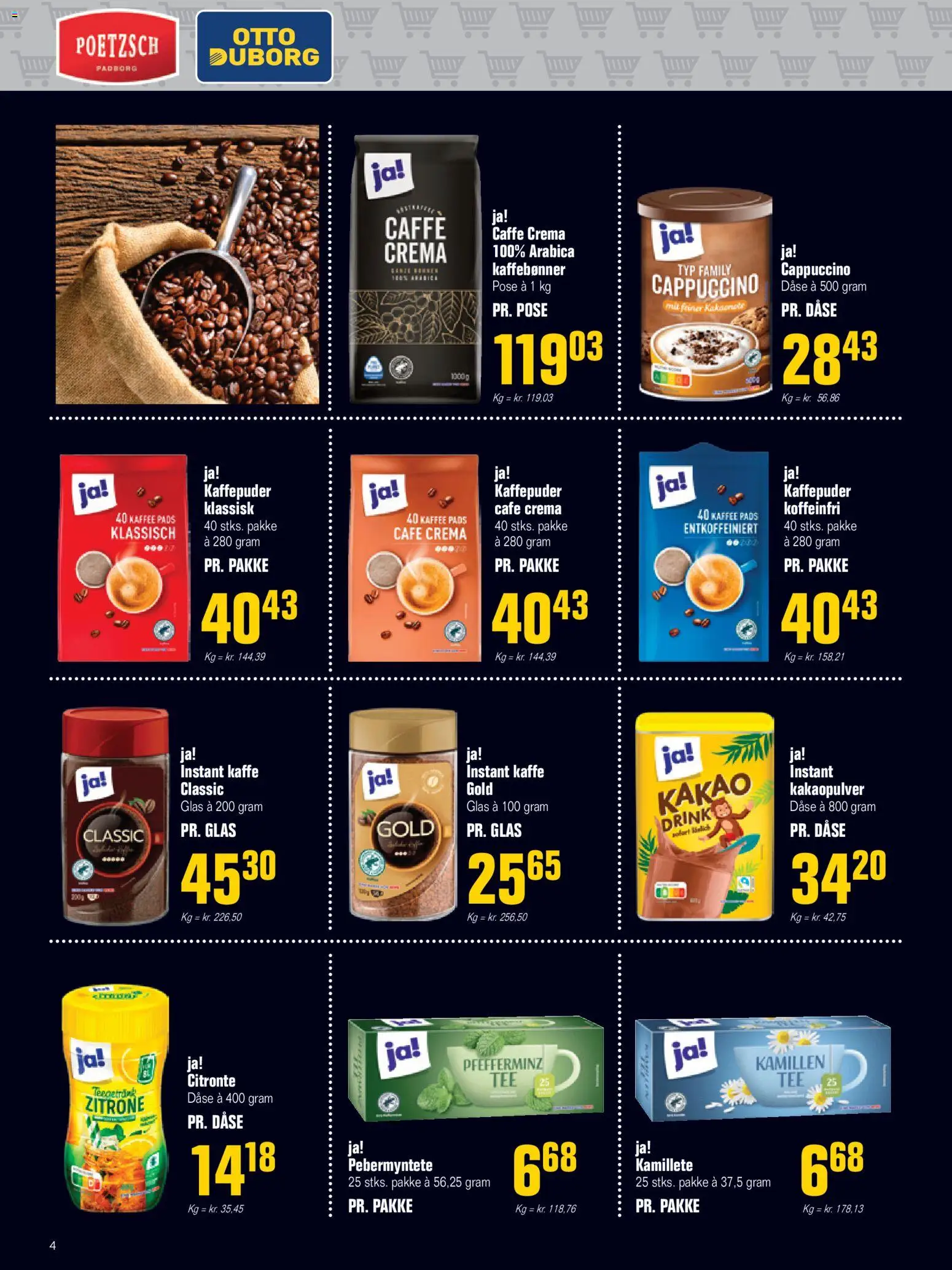 Otto Duborg tilbudsavis – gyldig fra 27.11.2025 | Side: 3 | Produkter: Kaffe, Kakao, Instant Kaffe, Kakaopulver