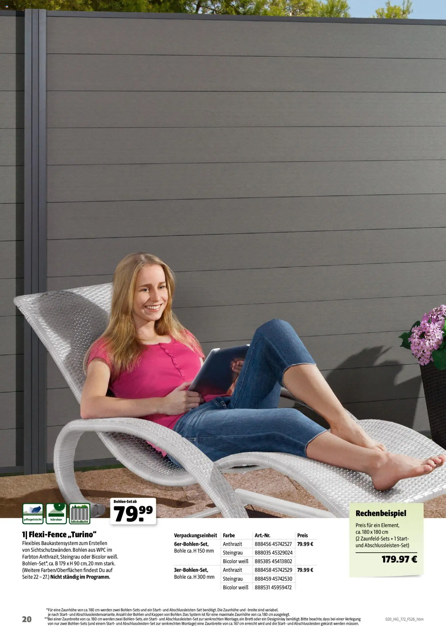 Hagebau Gartengestaltungsortiment – gültig ab 02.03.2026 | Seite: 20