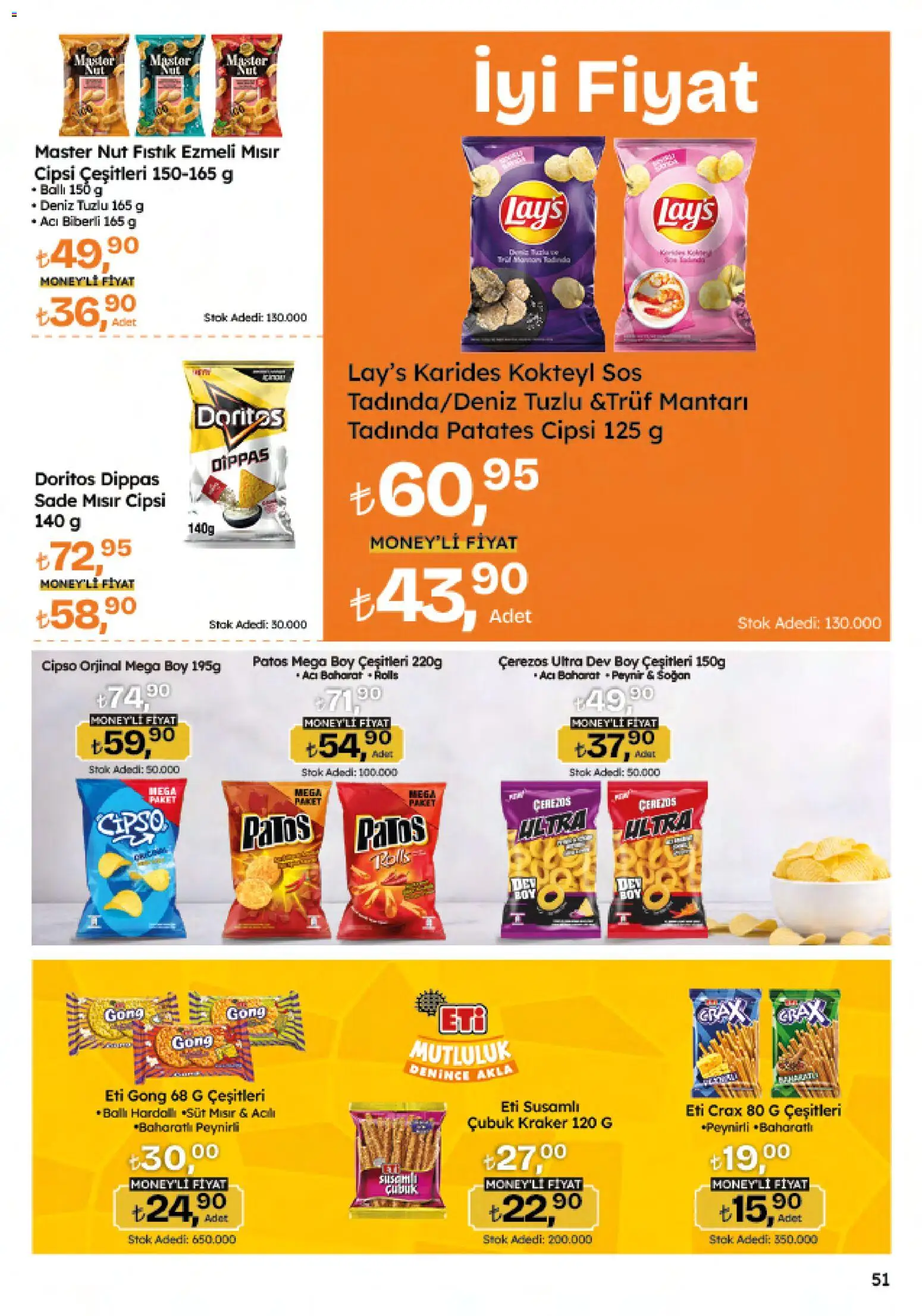Migros Katalog - Migroskop - 26.02.2026 tarihinden itibaren geçerlidir | Sayfa: 51 | Ürünler: Patates, Soğan, Sos, Mısır