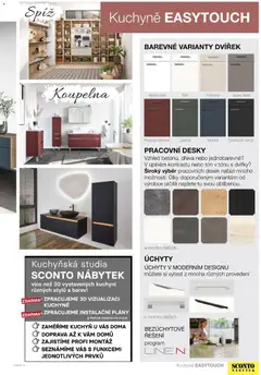 Náhled letáku Sconto nábytek katalog - Kuchyně na míru od 06.01.2026 | Strana: 77 | Produkty: Špíz, Nábytek, Koupelna, Kuchyně