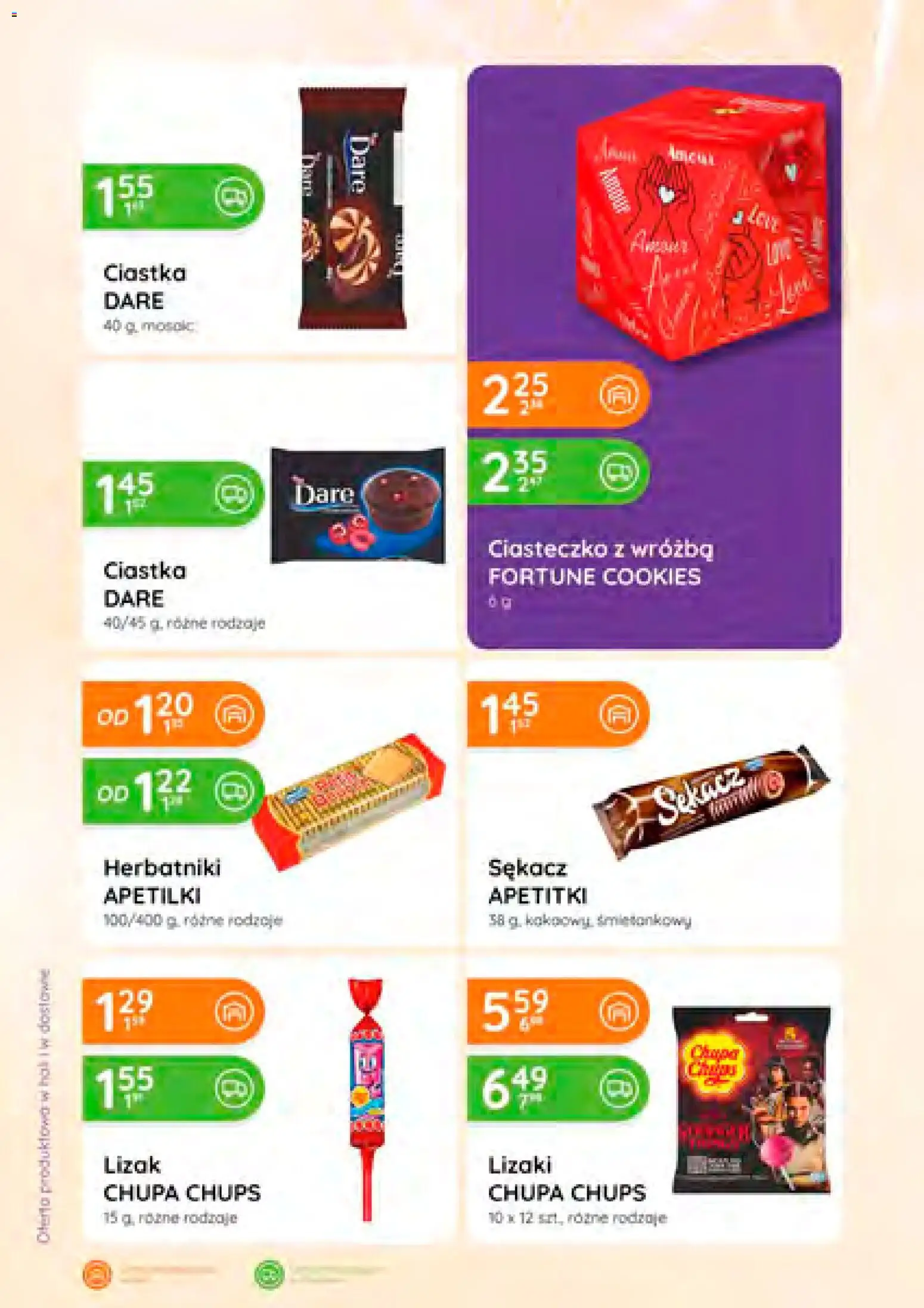 Eurocash Gazetka od 08.01.2026 | Strona: 40 | Produkty: Herbatniki, Lizaki, Ciastka, Lizaki chupa chups