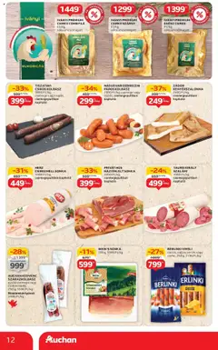 Auchan akciós ujság - amely érvényes a következő dátumtól: 17.07.2025 | Oldal: 12