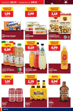 Anteprima del volantino SUCCO DI FRUTTA, gusti vari 1l valido a partire dal 03.11.2025 | Pagina: 16