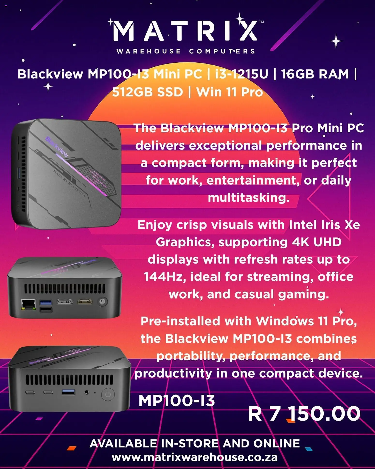 New Matrix Warehouse catalogue – valid from 11.11.2025 | Page: 2 | Products: PC