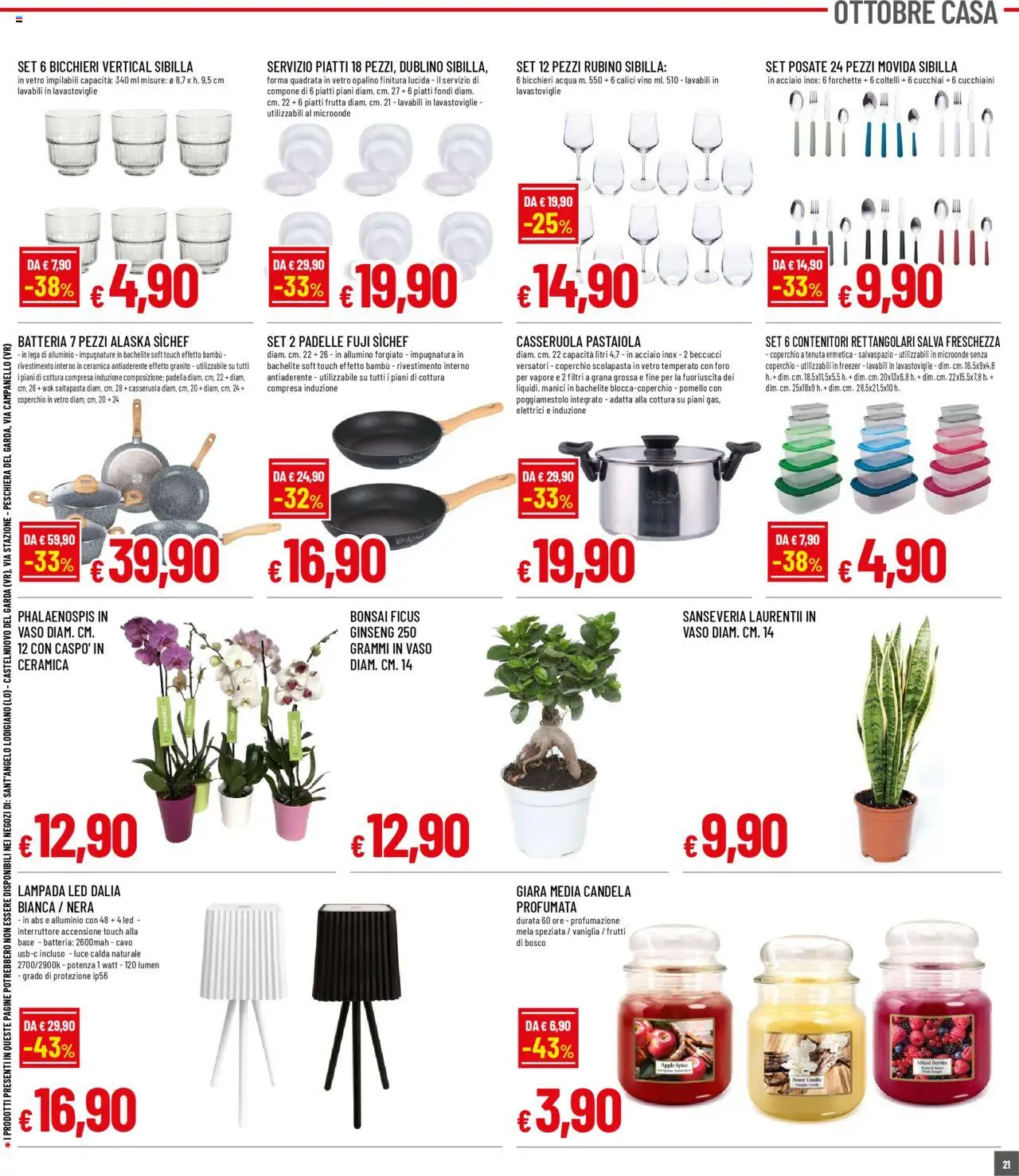 Volantino Galassia del 02.10.2025 | Pagina: 21 | Prodotti: Freezer, Lavastoviglie, Alluminio, Batteria