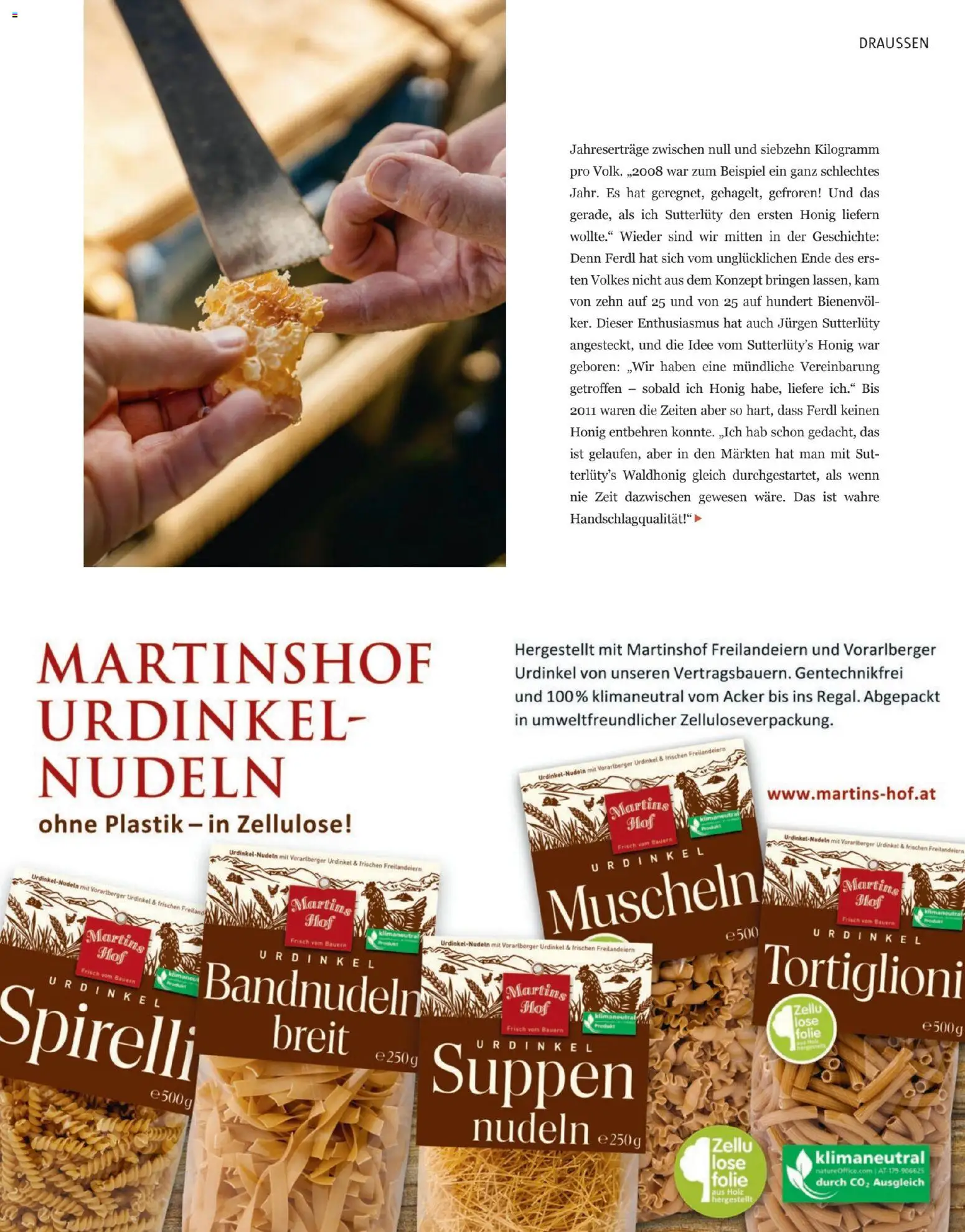 Sutterlüty B’sundrig Magazine gültig ab 17.11.2025 | Seite: 110 | Produkte: Nudeln