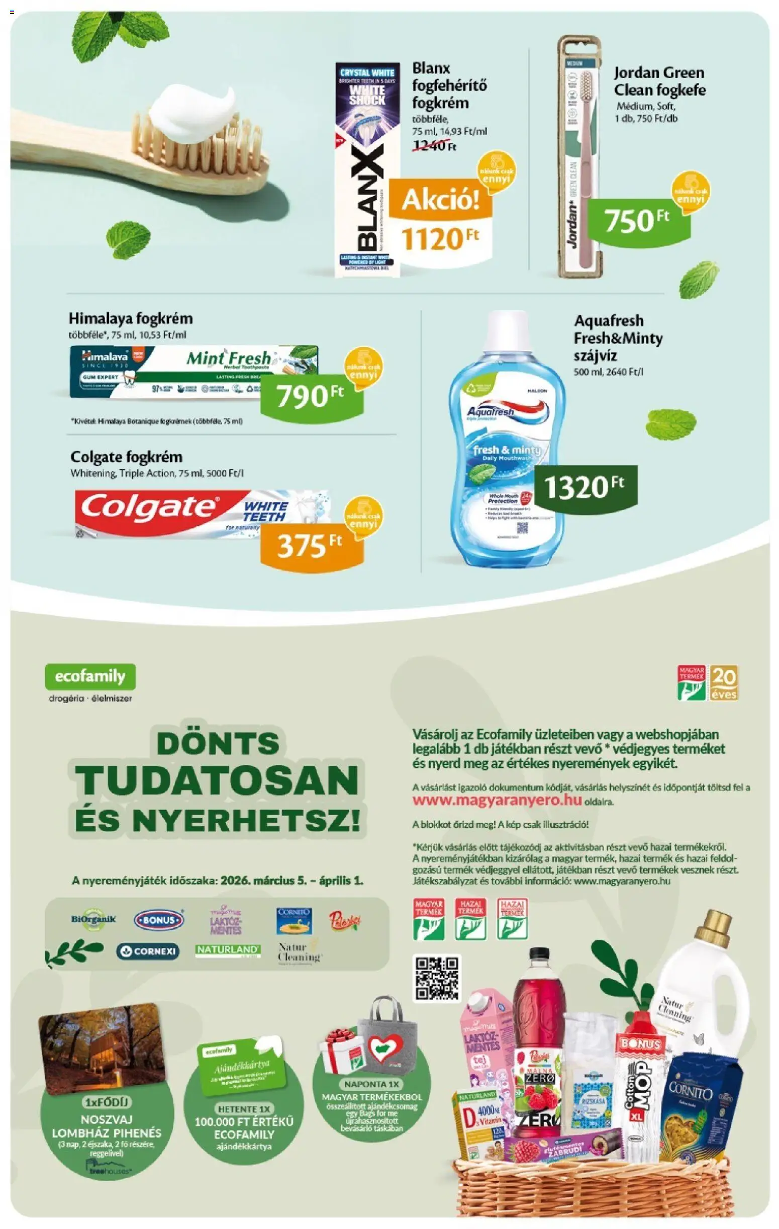 EcoFamily akciós ujság - amely érvényes a következő dátumtól: 05.03.2026 | Oldal: 10 | Termékek: Hajformázó, Hajfesték, Sampon, Testápoló