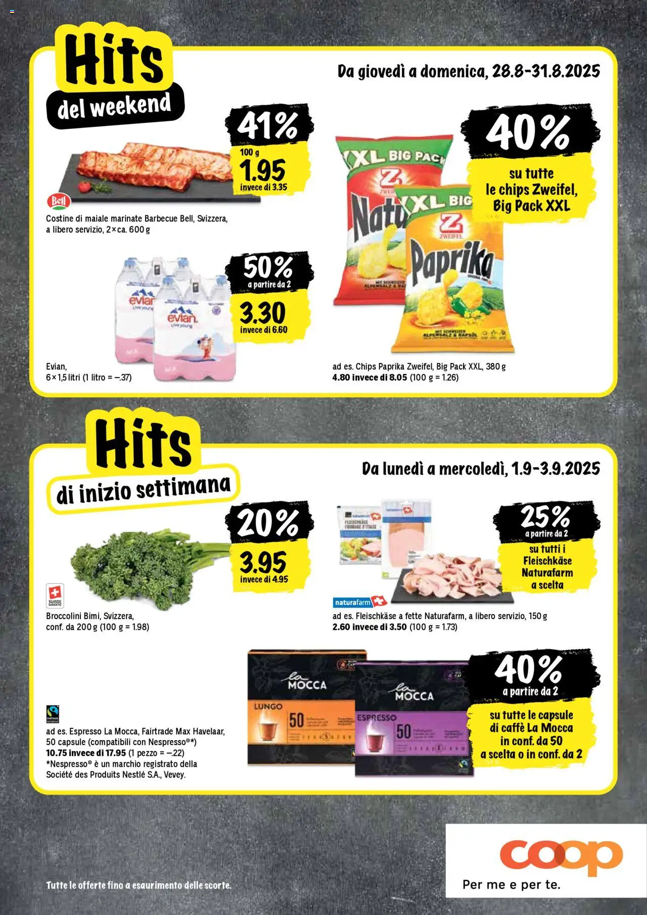 Coop - Una settimana di azioni ab 28.08.2025 | Seite: 20 | Produkte: Chips