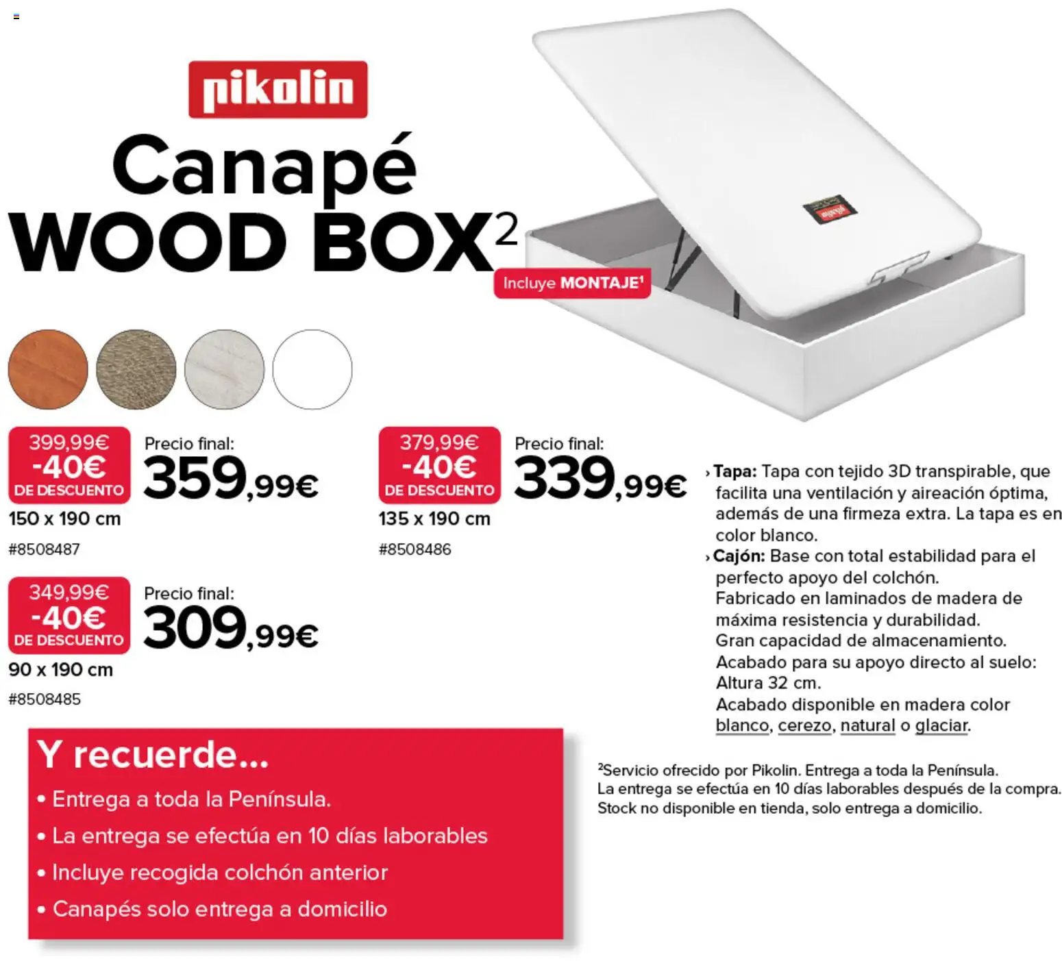 Costco catálogo │ válido desde el 19.01.2026 | Página: 3 | Productos: Colchon