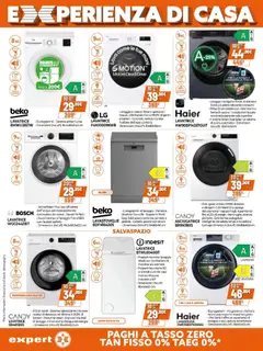 Anteprima del volantino Expert volantino valido a partire dal 09.04.2026 | Pagina: 22 | Prodotti: Posate, Lavatrice, Lavastoviglie, Smartphone
