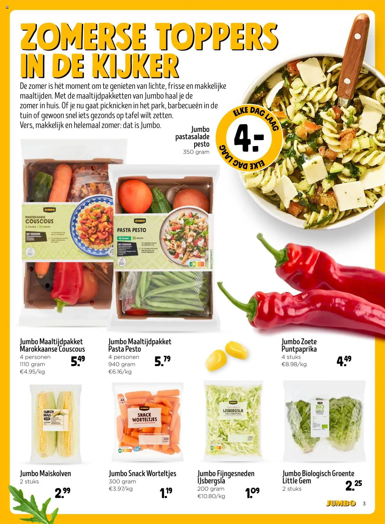  | Pagina: 3 | Producten: Pasta, Maïs, Tafel