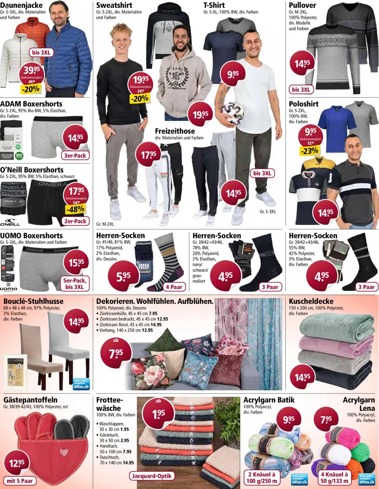 Otto's Aktionen ab 12.08.2025 | Seite: 10 | Produkte: Poloshirt, Pullover, Daunenjacke, Sweatshirt