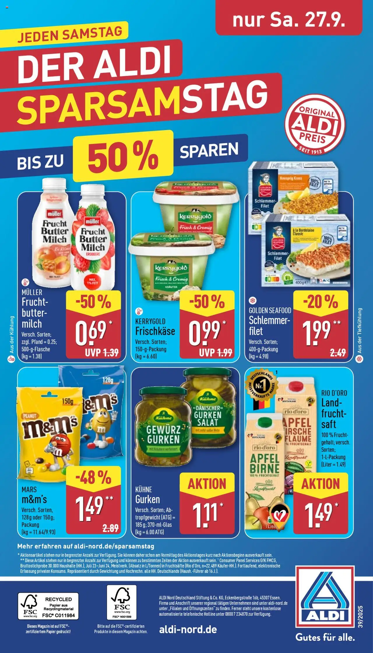 Aldi Prospekt 	 – gültig ab 22.09.2025 | Seite: 36