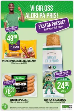 Forhåndsvisning av Kiwi kundeavis gyldig fra 02.03.2026 | Side: 12