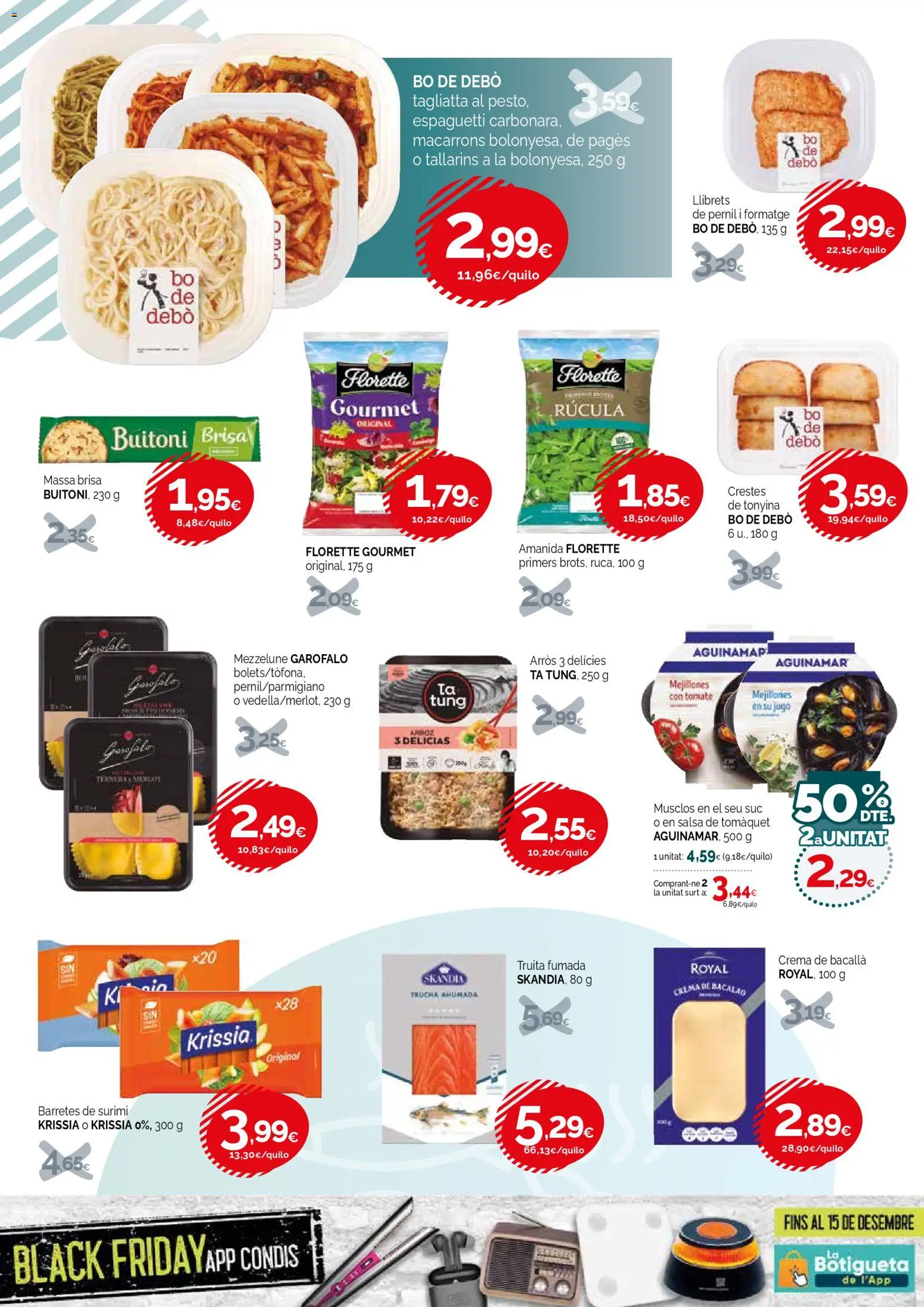 Condis - Black Friday │ válido desde el 19.11.2025 | Página: 6 | Productos: Jugo, Arroz, Crema