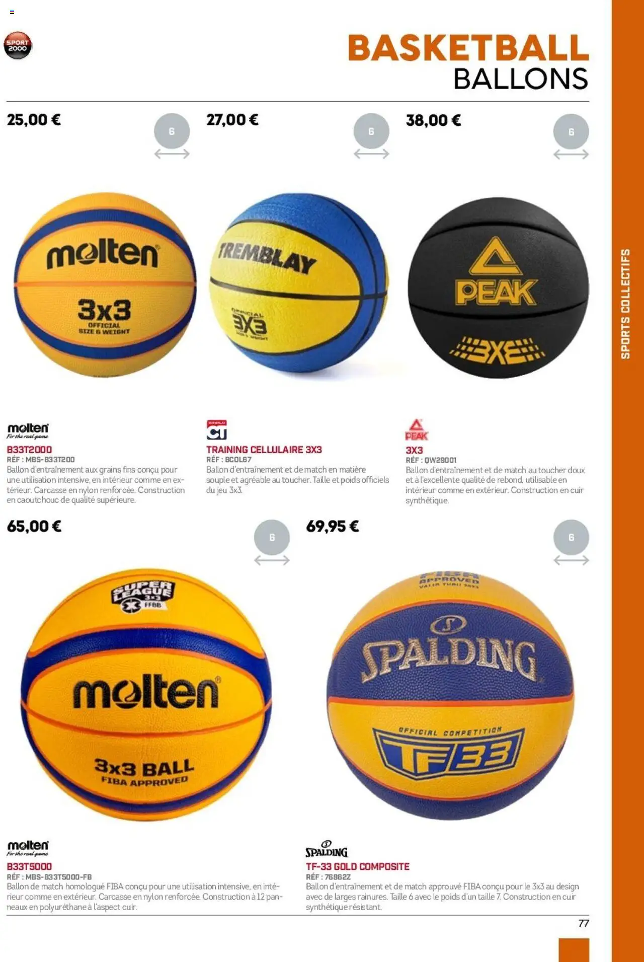 {H1} | Page: 77 | Produits: Poids, Thé