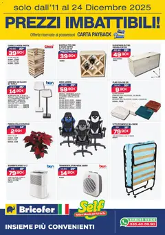 Anteprima del volantino Online Catalogo Self valido a partire dal 11.12.2025 | Pagina: 8 | Prodotti: Vino, Sedia, Batteria, Lampada