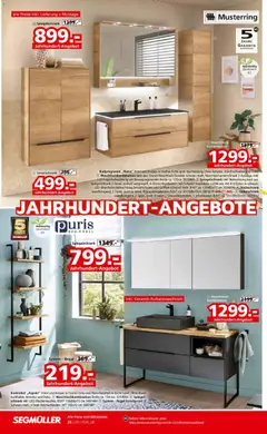 Segmüller Prospekt 	 ab 01.11.2025 gültig | Seite: 38 | Produkte: Spiegel, Handtuchhalter, Spiegelschrank, Unterschrank
