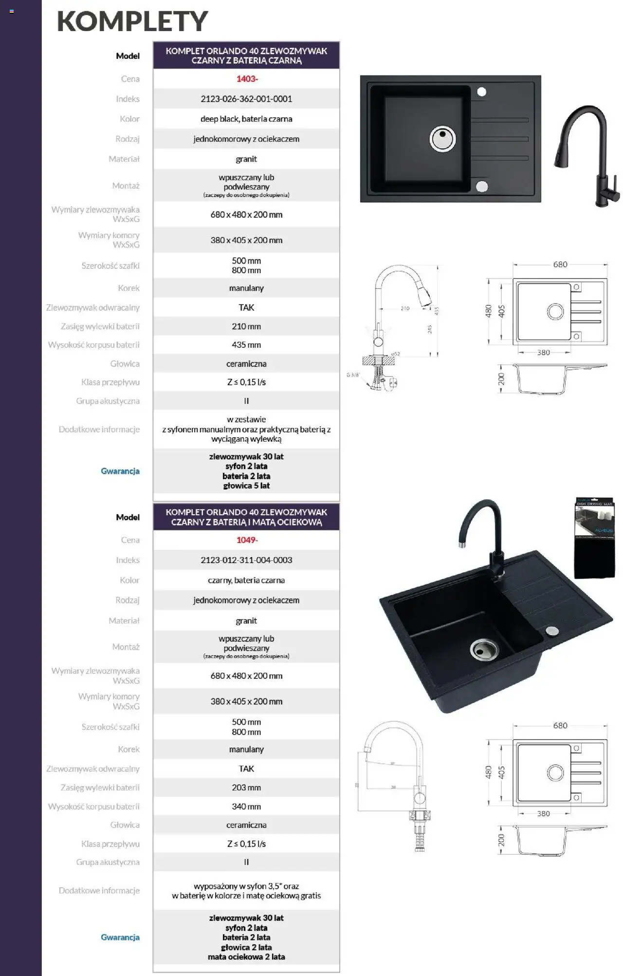 Salony Agata Gazetka - Alveus Armatura od 01.09.2025 | Strona: 14 | Produkty: Baterie, Bateria