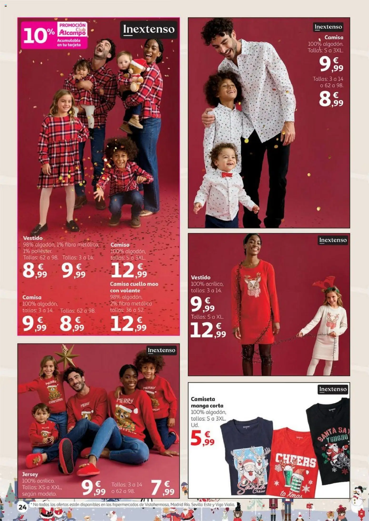 Alcampo - Decoración Navidad HG │ válido desde el 06.11.2025 | Página: 24 | Productos: Camisa