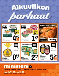 Katso Minimani tarjoukset voimassa alkaen 28.07.2025