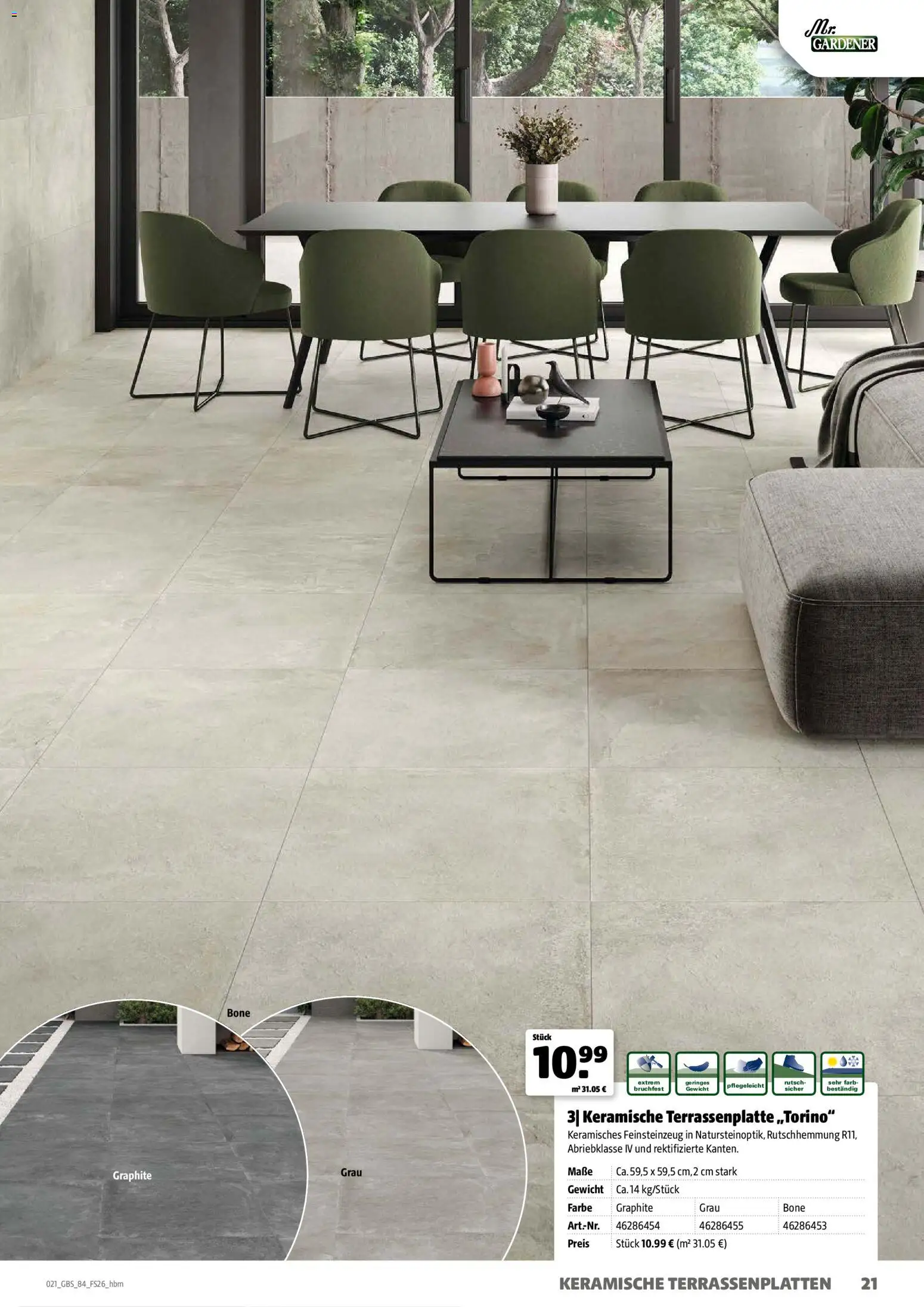 Hagebau Gartenbaustoffsortiment – gültig ab 02.03.2026 | Seite: 21 | Produkte: Gewicht