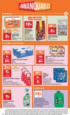 Netto - Prévisualisation de Netto - Immanquables valide à partir de 04.11.2025 | Page: 14 | Produits: Framboise, Pomme, Mouchoirs, Croquettes pour chat