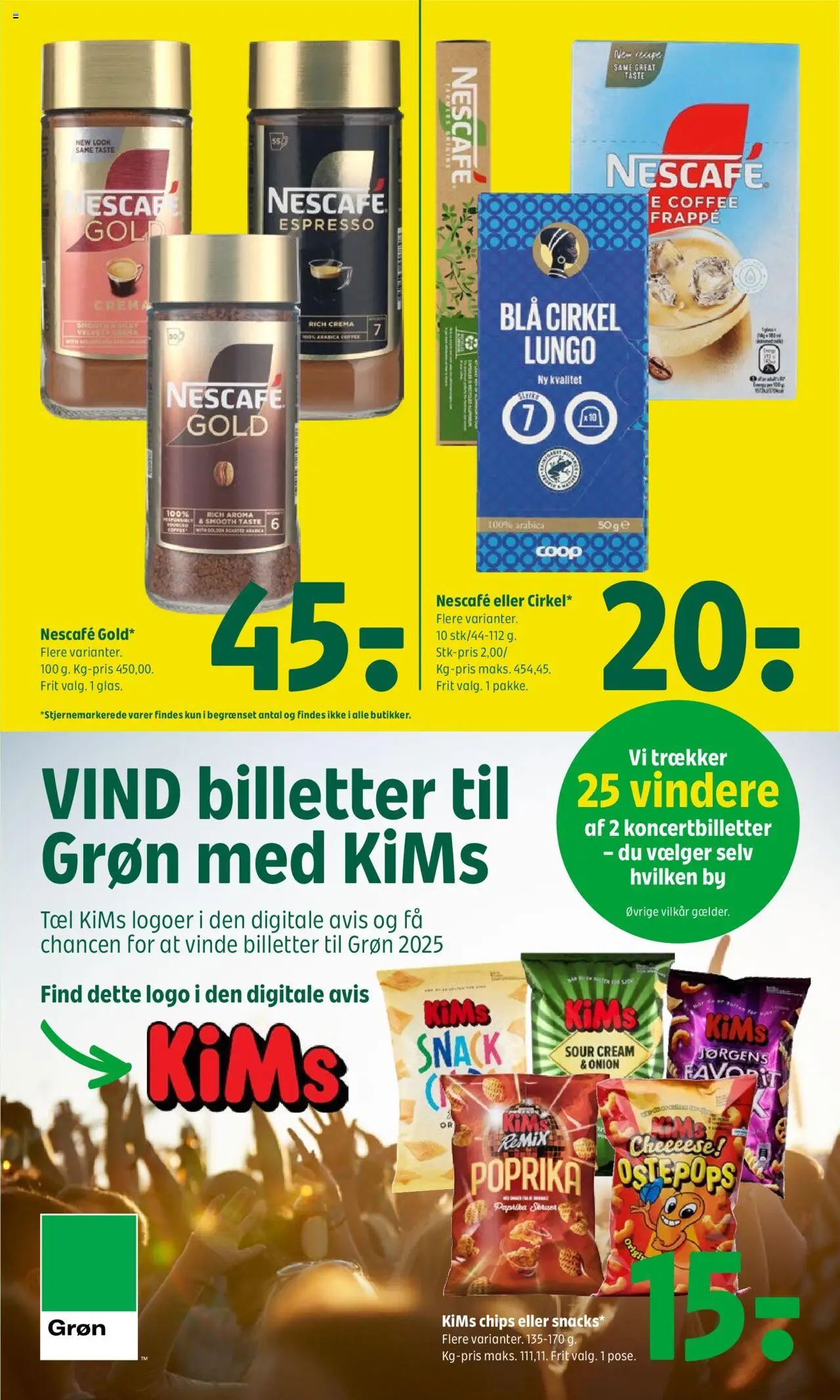 Coop 365 Tilbudsavis gyldig fra 26.06.2025 | Side: 15 | Produkter: Chips