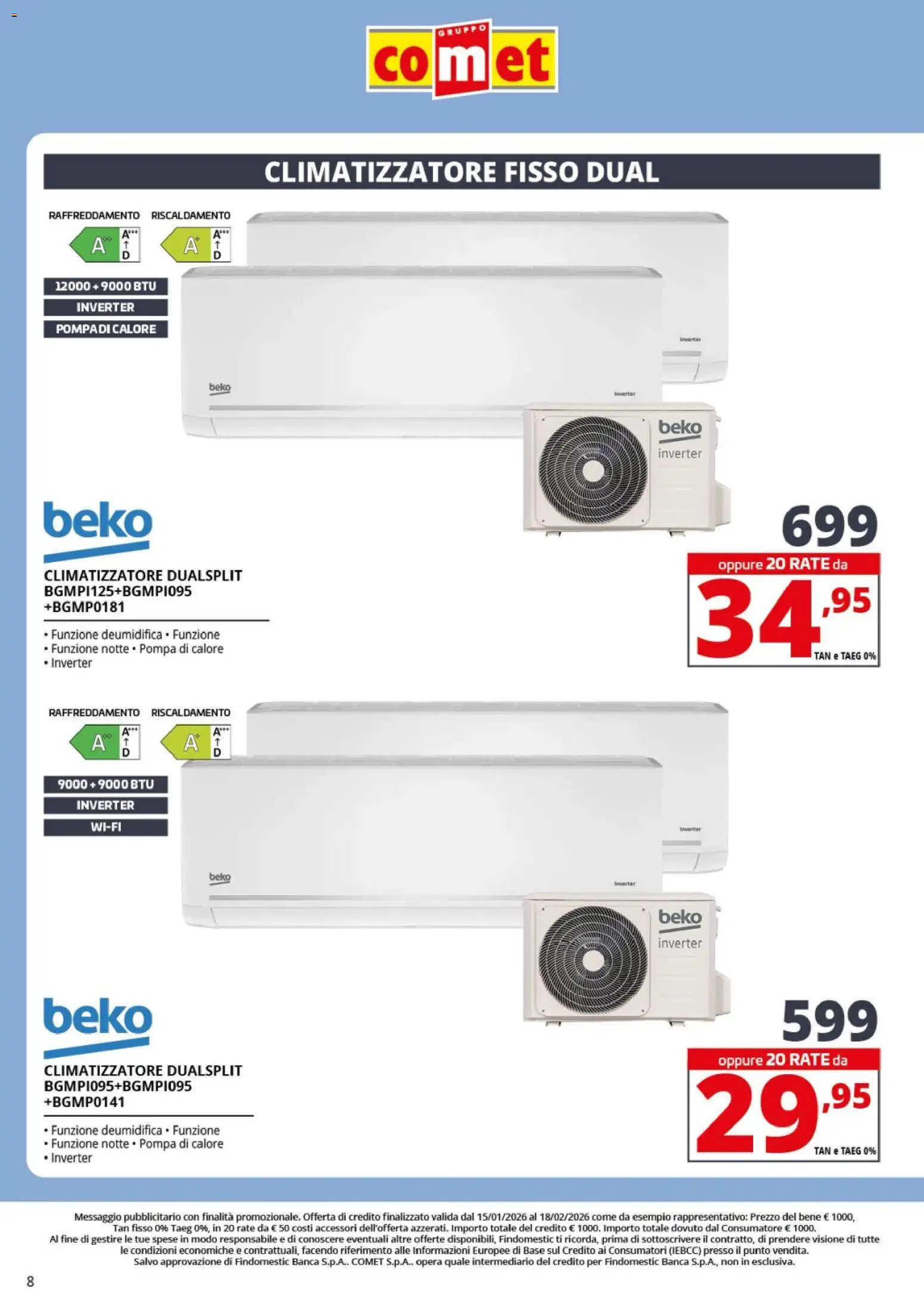 Volantino Comet del 22.01.2026 | Pagina: 8