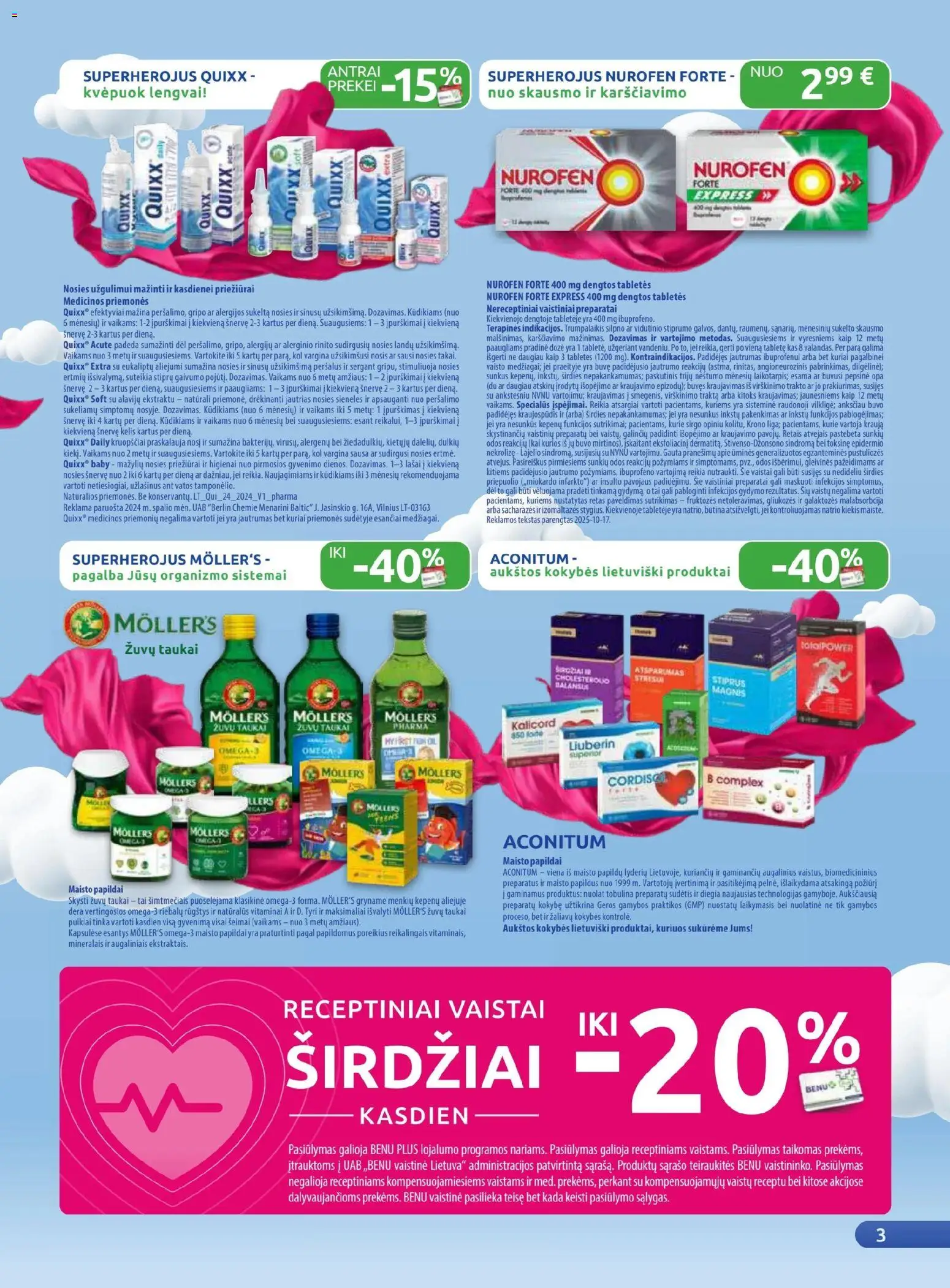 BENU akcijos nuo 01.11.2025 | Puslapis: 3