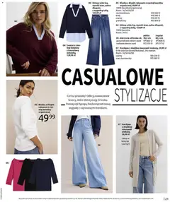 Pogląd oferty "BonPrix Katalog" - ważna od 19.02.2026 | Strona: 23 | Produkty: Bluzka, Sweter, Kardigan, Dżinsy