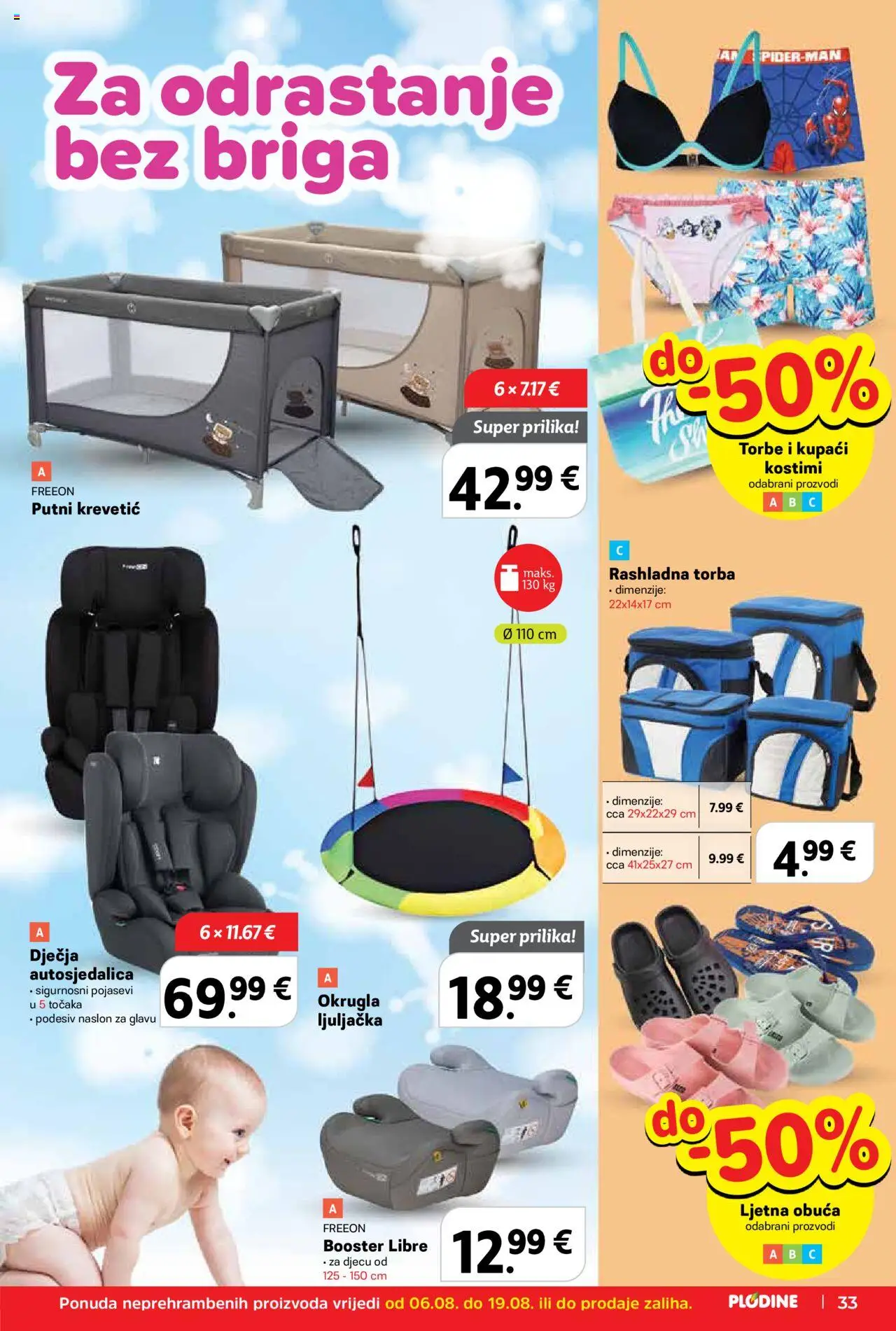 Plodine katalog | vrijedi od 06.08.2025 | Stranica: 33 | Proizvodi: Ljuljačka, Torba