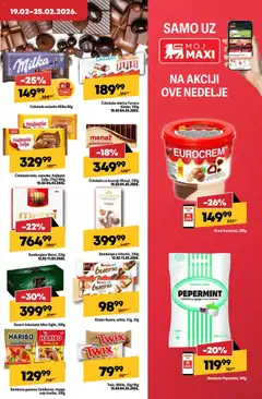 Maxi katalog - pregled Maxi kataloga - važi od 19.02.2026 | Strana: 19
