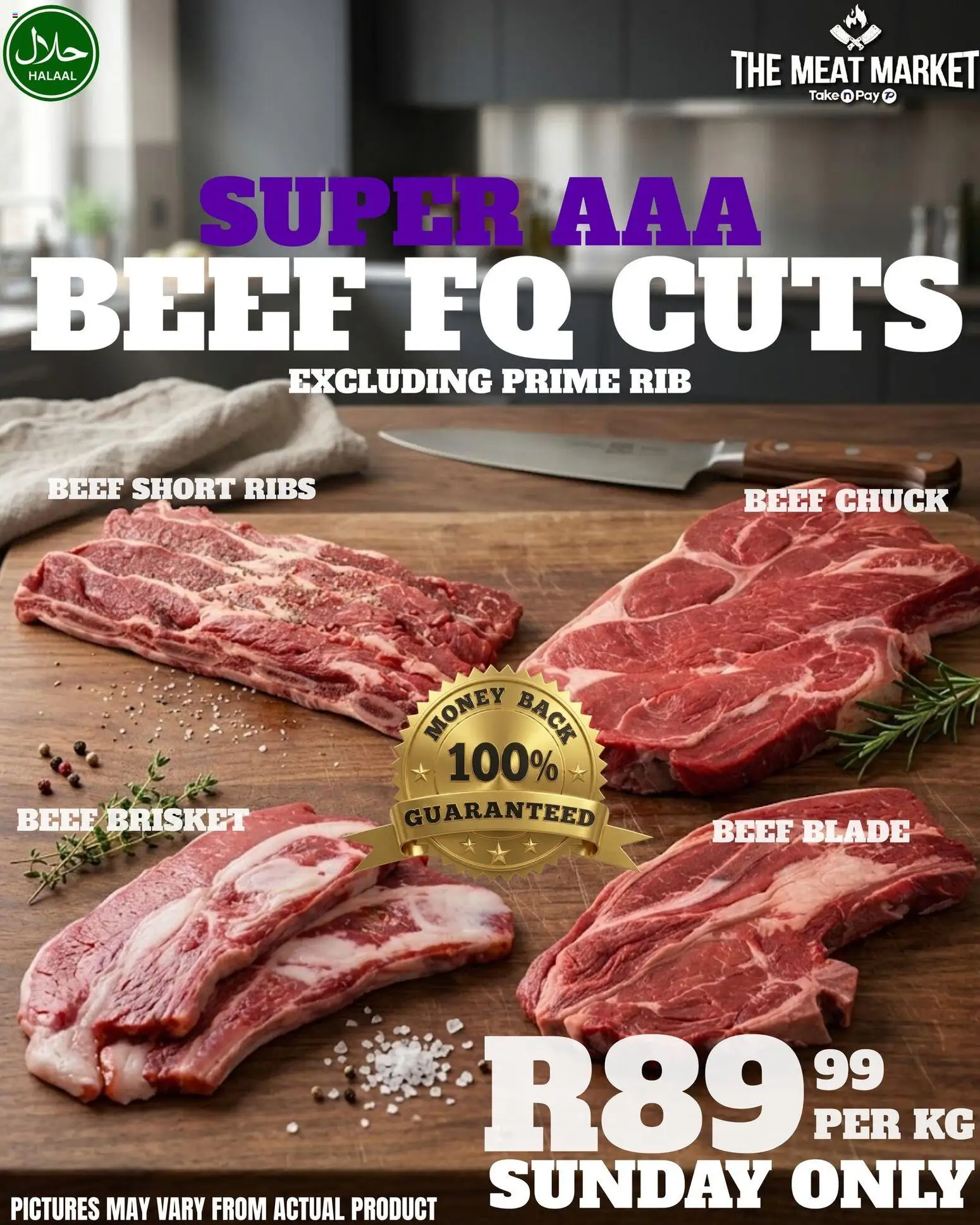 New Take n Pay catalogue – valid from 26.04.2026 | Page: 5 | Products: Ribs, Beef