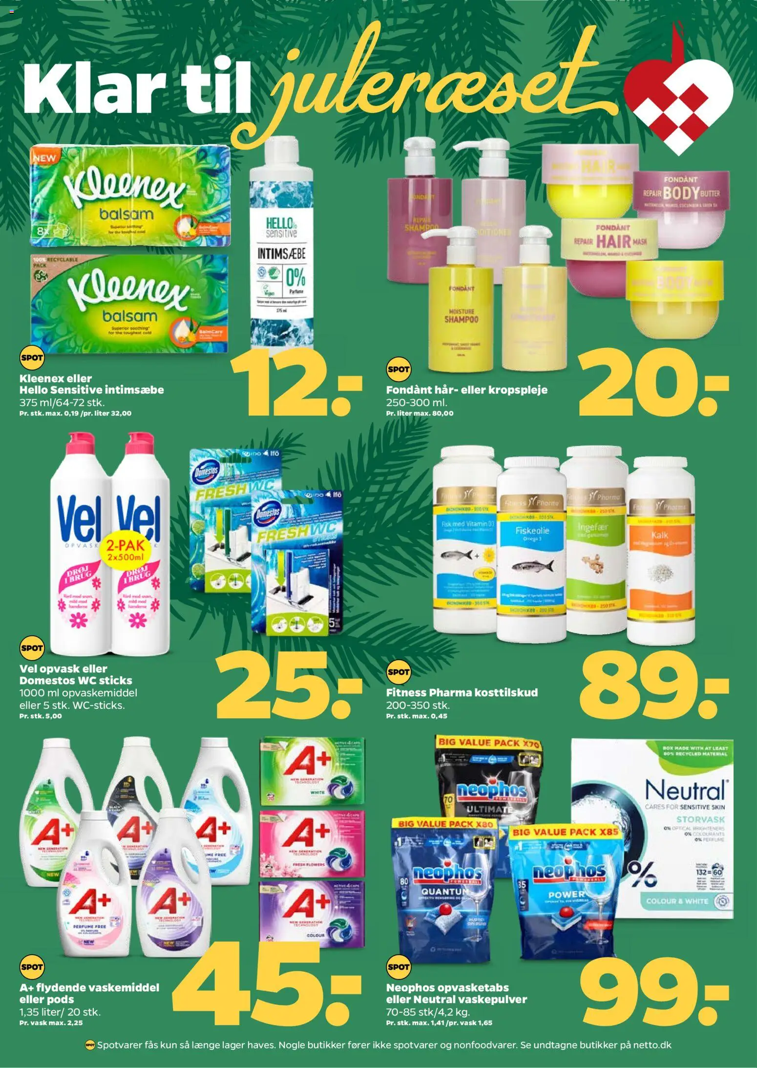 Netto tilbudsavis – gyldig fra 22.11.2025 | Side: 25 | Produkter: Balsam, Ingefær, Fisk, Opvaskemiddel