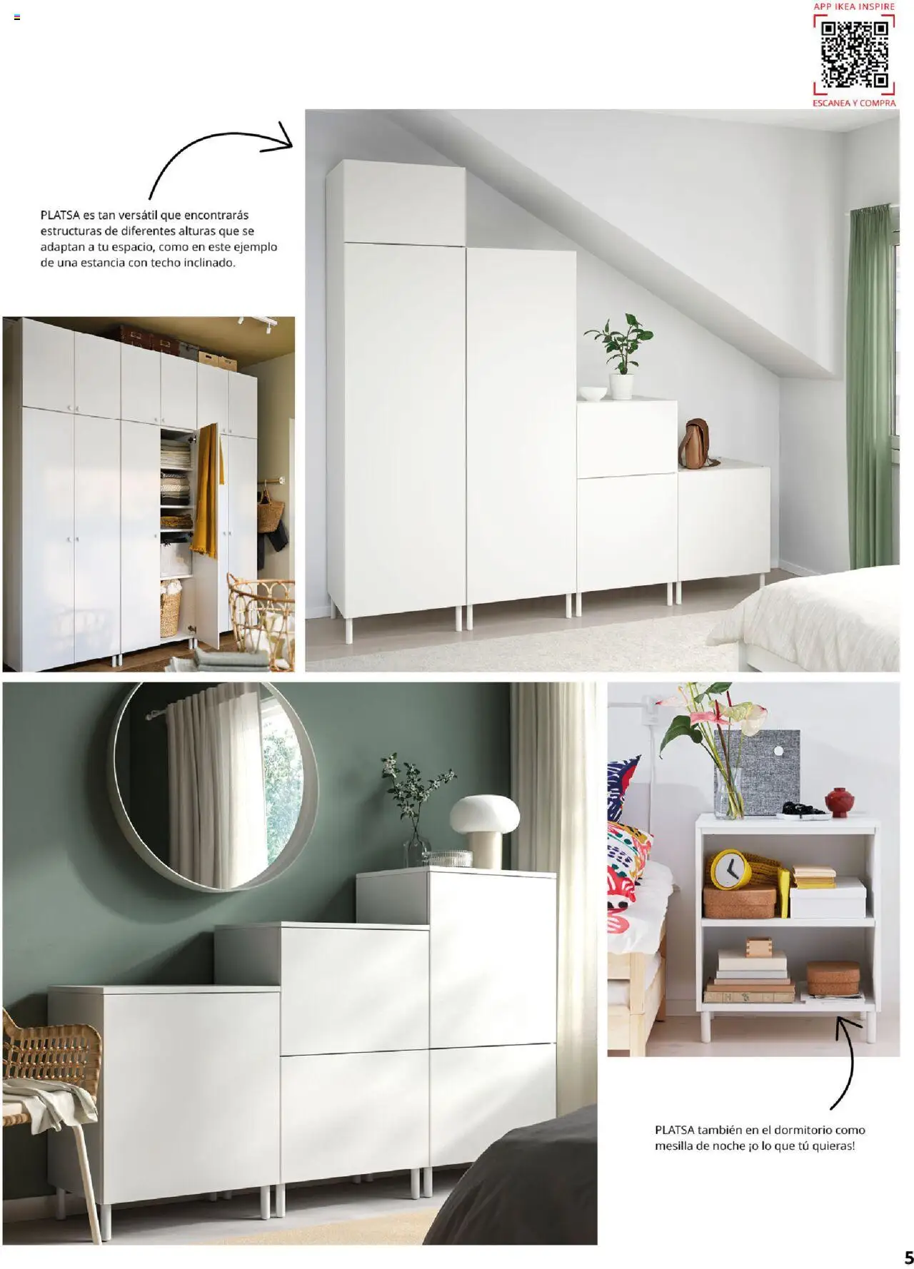 Catálogo IKEA Platsa │ válido desde el 06.02.2025 | Página: 5 | Productos: Mesilla de noche