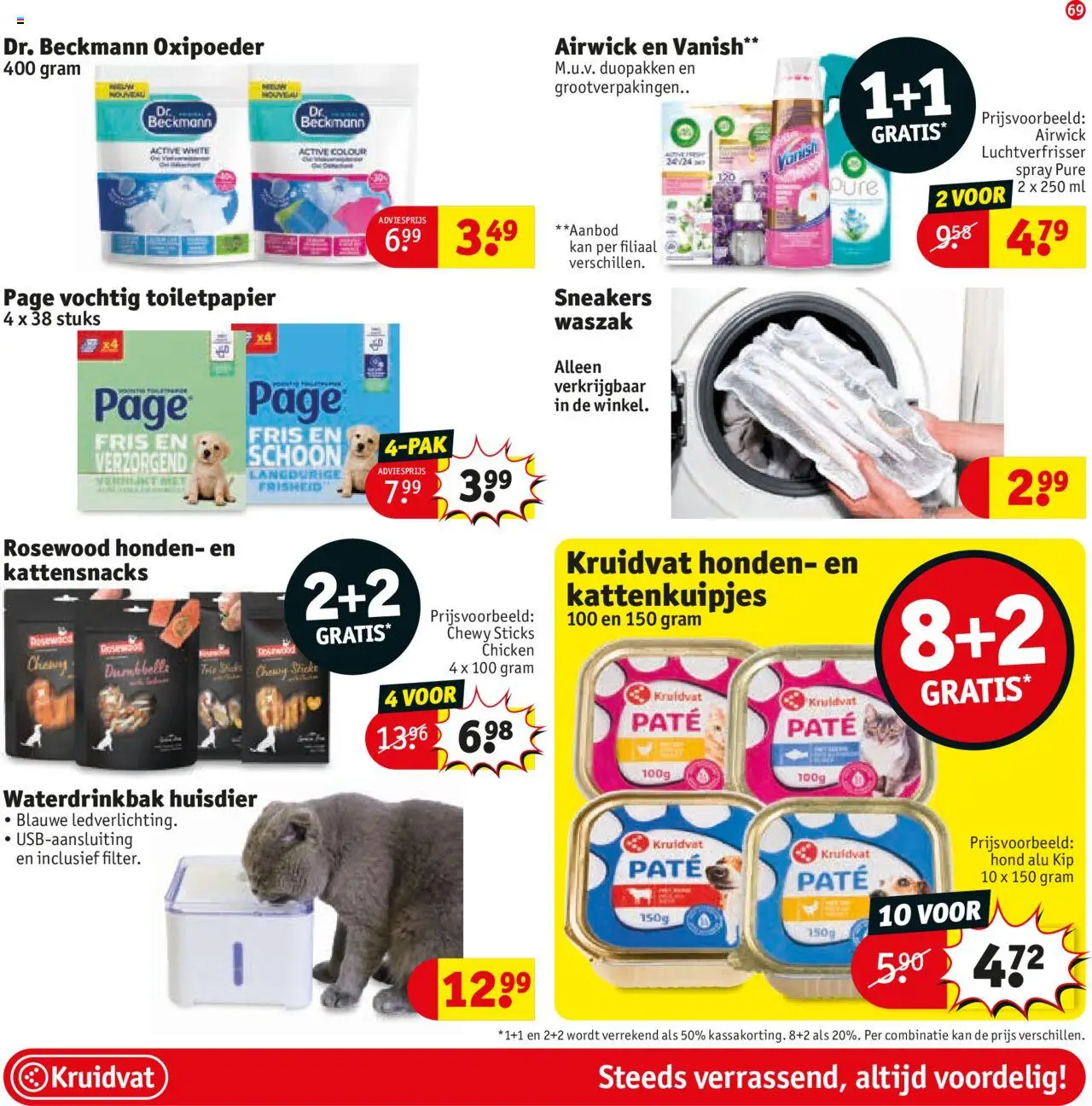  | Pagina: 69 | Producten: Snacks, Luchtverfrisser, Toiletpapier, Festék