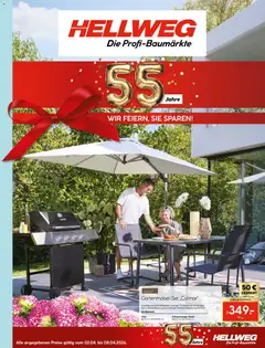 HELLWEG Flugblatt ab 02.04.2026 gültig | Seite: 11 | Produkte: Tisch