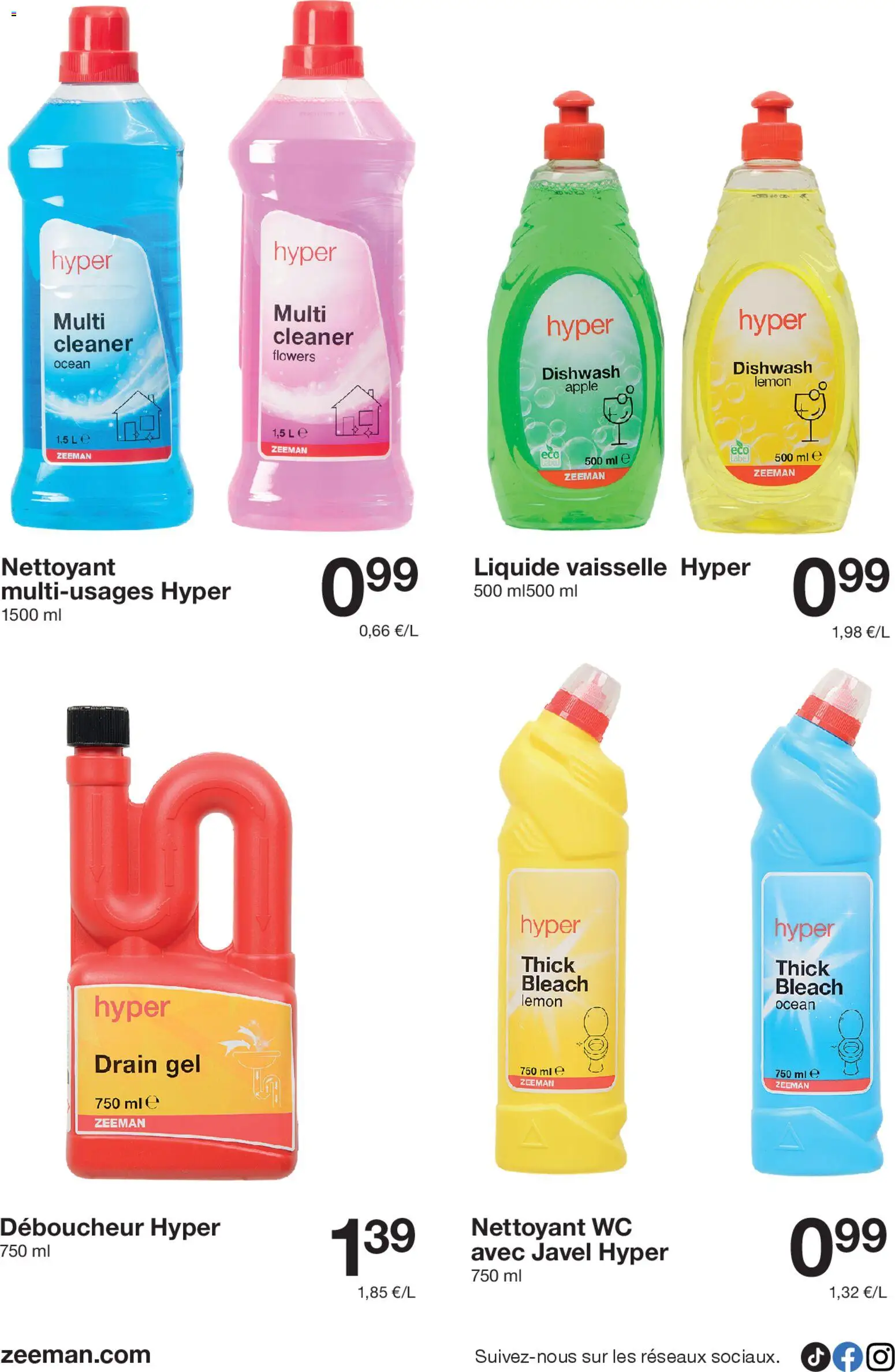 {H1} | Page: 4 | Produits: Liquide vaisselle