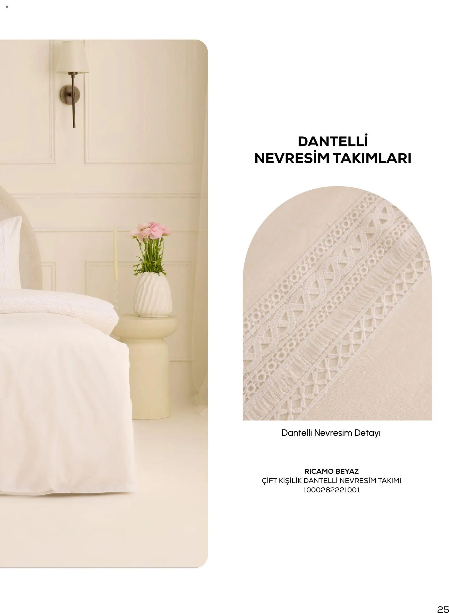 Karaca Home - Katalog Sezonsuz Karaca Home Şıklığı - İlkbahar / Yaz 2026 - 01.03.2026 tarihinden itibaren geçerlidir | Sayfa: 25 | Ürünler: Nevresim, Nevresim takımları