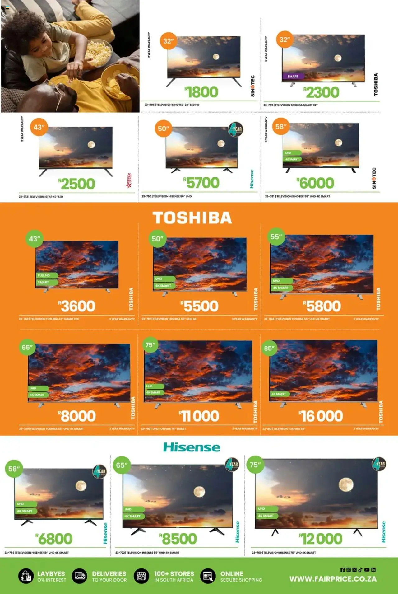 Fair Price Catalogue │ valid from 01.08.2025 | Page: 5 | Products: Television